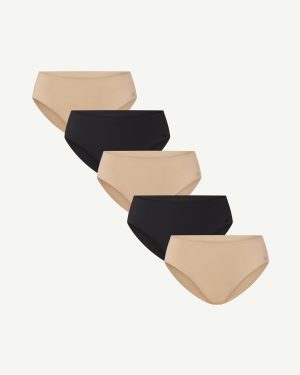 SoftForm Cotton Mid-Rise Brief 5-Pack